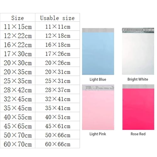 DUAYENDUS PE Self-Adhesive Mailing Bags