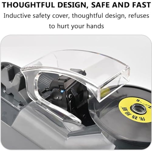 Auto-Sensing Electric Tape Dispenser, Adjustable Cut Length 10-60mm for Adhesive Tape,for Office & Packaging Application