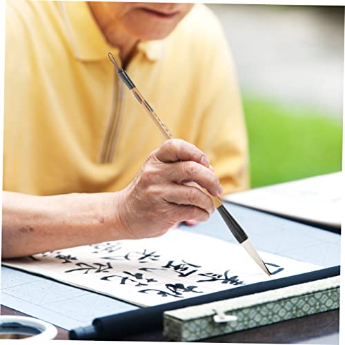 Chinese caligraphy brush, 3pcs Writing Brush Chinese Decor Japandi Decor Japanese Accessories Traditional Painting Brush Chinese Brush Lettering Traditional Chinese Brush Pens Calligraphy Accessory St