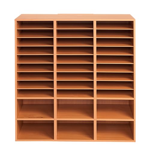 Really Good Stuff 27-Slot Mail Center with 6 Built-in Cubbies