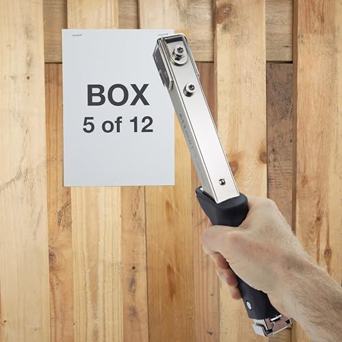 Tacwise 1185 ECO A11 Hammer Tacker with 75.000 Staples Type 140/10mm (T50). Uses Type 140 Staples (T50) , 6-10mm (1/4" - 3/8"). Manual Hammer Stapler Kit for Roofing, Insulation, Floor, Construction