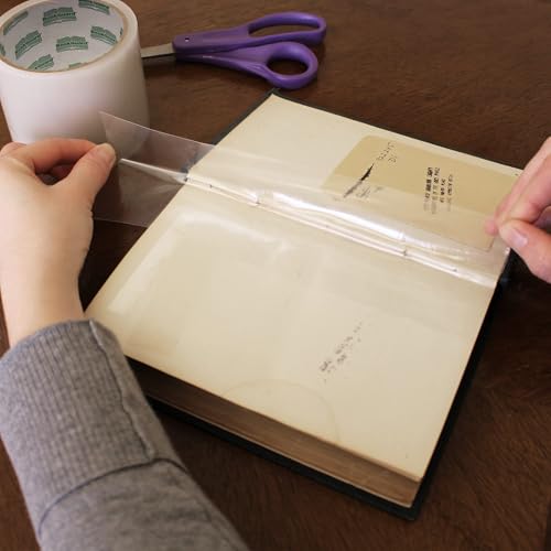 BookGuard 3 Inch Clear Book Repair Tape 15 Yard Roll, Case of 5