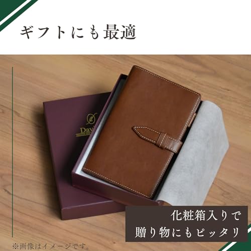 Raymay Fujii DP1410B Personal Organizer Da Vinci Oil Leather Pocket Size 0.6 inch (14 mm) Ring Genuine Leather Black