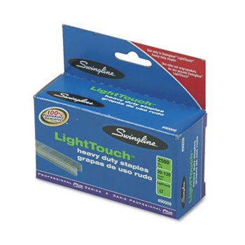ACCO Brands Swingline LightTouch Heavy-Duty Staples, HVY, DTY, F/90010 (Pack of 15)