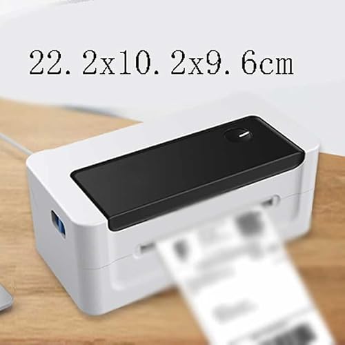 HBCDAAQ Thermal Shipping Label Printer Barcode Printer Label 40-110mm Paper Printing Shipping Express Label