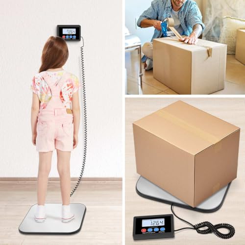 Fuzion Shipping Scale, Postal Scale 440LB x 10g - LiftX with Hold & Tare