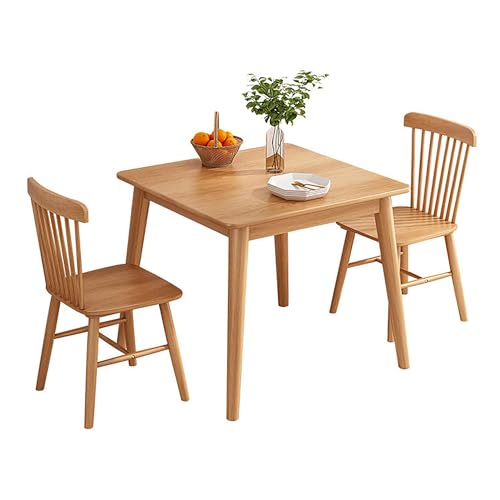 Negotiating table chairs set, 3/5-Piece Dining Table Set for 2-4 People, Modern Kitchen Table Furniture for Dining Room, Kitchen Table Set 2/4 Chairs, square conference table with chairs set ( Color :