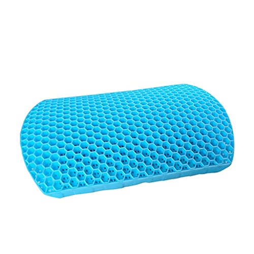 YMGSCC Back Support Cushion Honeycomb Lower Back Relief Gel Lumbar Support Back Cushion Pad for Home Car Office Wheelchair