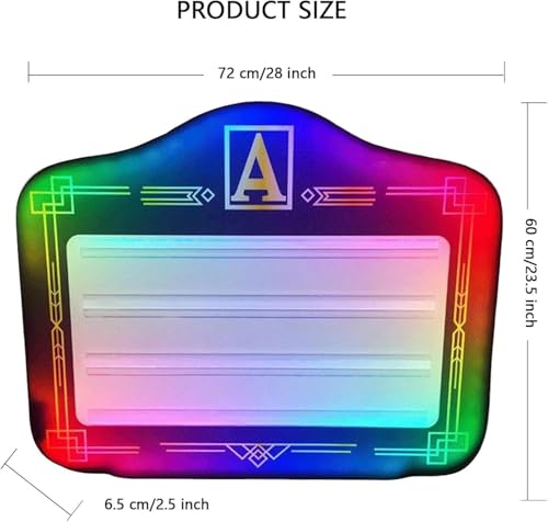 YHJCMBWLBBSH LED Letter Bottle Presenter, Bottle Service Sign, Color Letter Billboard,Handheld LED Letter Bottle Presenter,Bottle Presenter for Night Club,for Club,Night Club,Party(B)