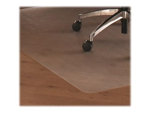 Floortex 1215219ER Hard Floor Mat, 60-Inch L x 48-Inch W, 75 mil, Clear Polycarbonate