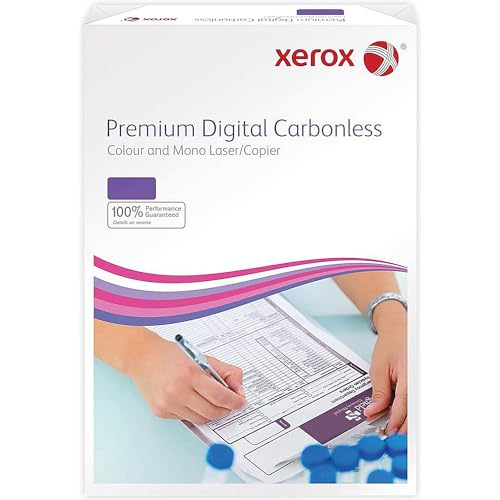 Xerox 003R99105 Digital and Laser Printer Carbon-Free AUTOCOUPLING 2-Piece White/Yellow 1 x 500 Sheets