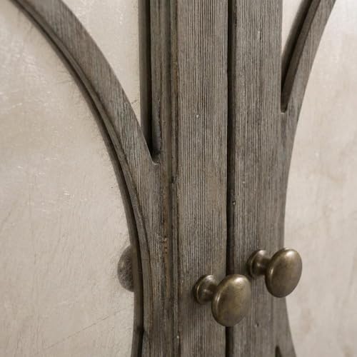 Hooker Furniture Rustic Glam Storage Credenza in Light Wood