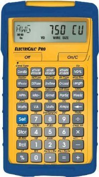 212 Main Calc Ind 5070 Armadillo - Electricalc Pro with Case, Black