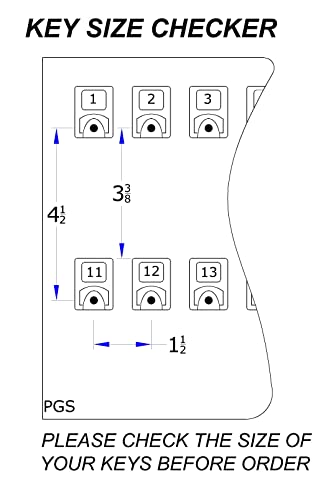 Stand Company Key Holder #50PGS with 50 Numbered Hooks and (50 Sets of Tags & Rings Included)