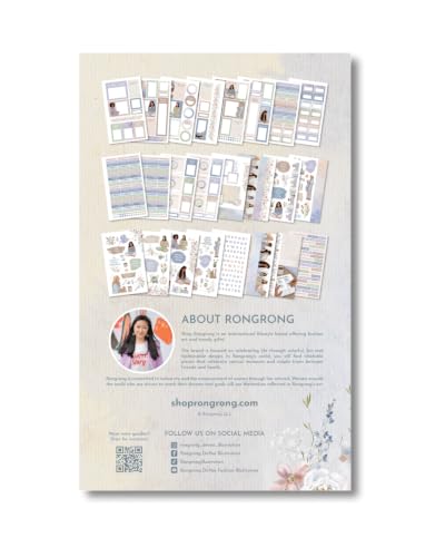 Gentle Focus Sticker Book for Journaling & Planners | Productivity Stickers with Functional & Decorative Designs | Pastel Planner Stickers for Bullet Journals, Calendars & Scrapbooking