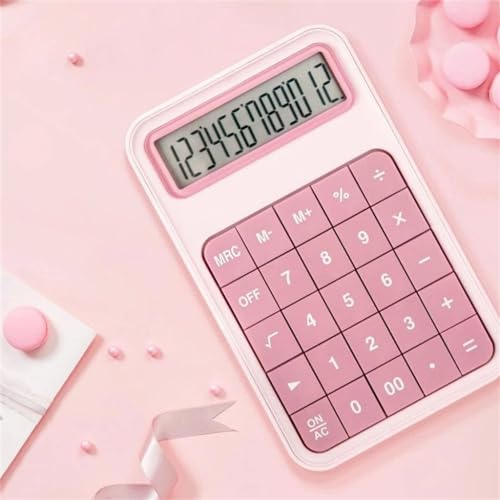 12-bit Desktop Calculator Large Button Tool Suitable for School Student Supplies