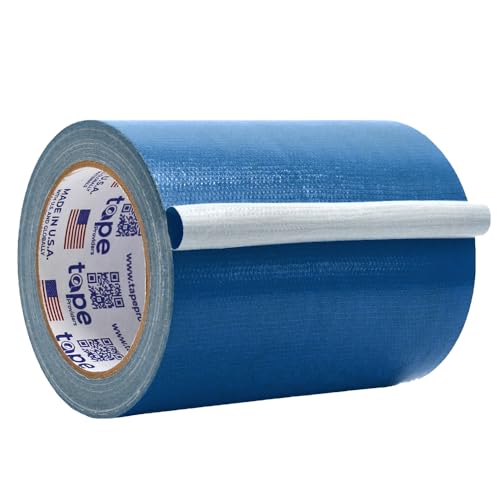 WOD Industrial Grade Dark Blue Duct Tape, 6 inch x 60 Feet
