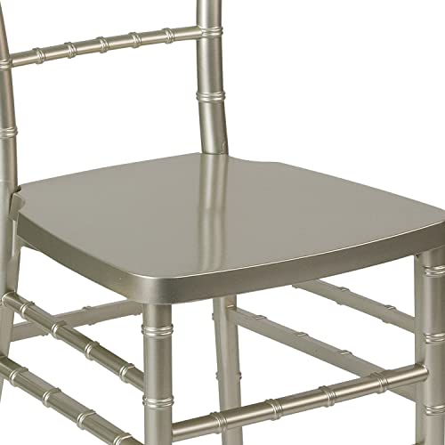 Flash Furniture Hercules Stacking Resin Chiavari Chair, 2-Pack