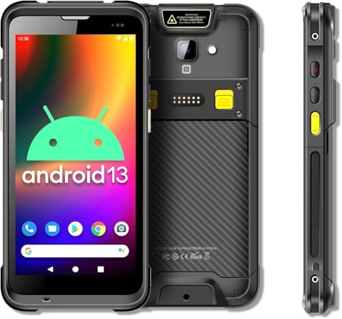 Chainway C66 Wireless Android Barcode Scanner Handheld, 2D/1D/QR Code Reader, Android 13 with Play Store, 5.5” Screen, WiFi, 6FT Drop Rating, for Warehouse Inventory Scanning (Build Your Own)