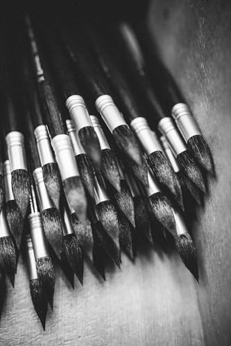 Escoda | Watercolour | Artist Set Nicholas Simmons 2 | Size 16,18 | 2 Brushes | Synthetic Gold toray | Round Pointed + mottler