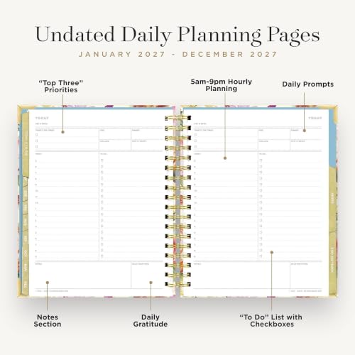 Day Designer 2027 Weekly & Monthly Planner, 7.4"x 9.5", Oh So Lovely
