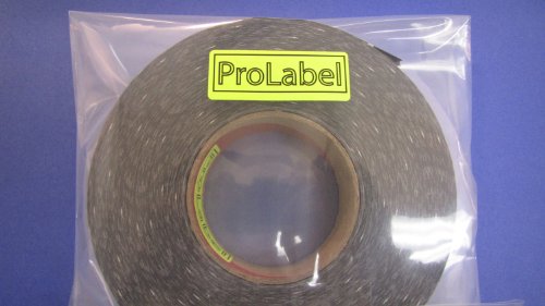 ProLabel Brand Clear Frosted Translucent 1" Wafer Tab Seals 5000 Roll #CLR1W 1" Round