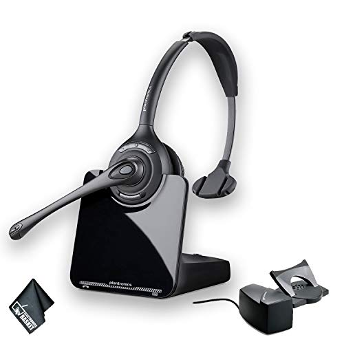 Plantronics CS510 Wireless Headset System Bundle + HL10 Handset Lifter