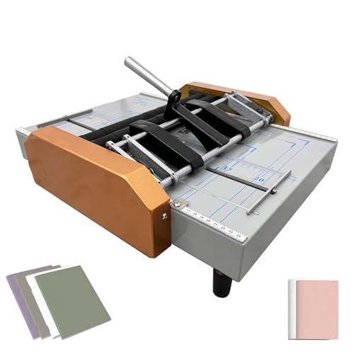 JARYANNIX A3 Booklet Maker, Binding and Folding Machine, MAX 11.7"×16.5" Book Binding and Folding, Folder Stapler Stapling Machine with Two Staplers for Copy/Embossed/Copperplate Paper