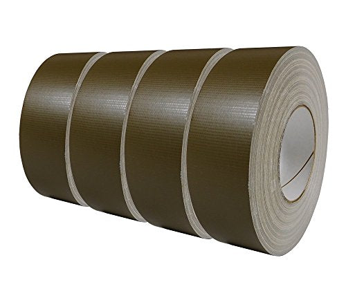 5col Survival Supply 100mph Tape, Olive Drab, 48mm x 55m, Mil-Spec (4-Pack)