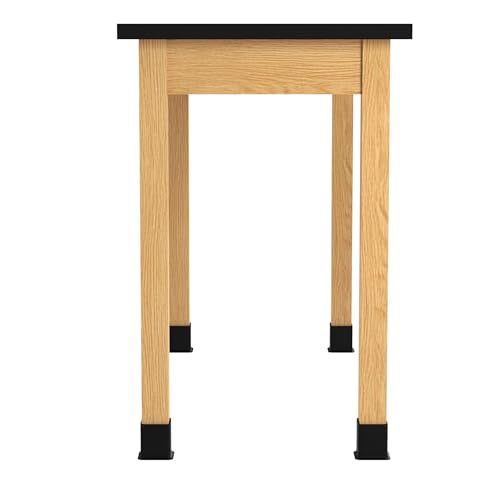 Diversified Spaces PerpetuLab 54x24x36 Science Table,ChemGuard 3mm,Oak
