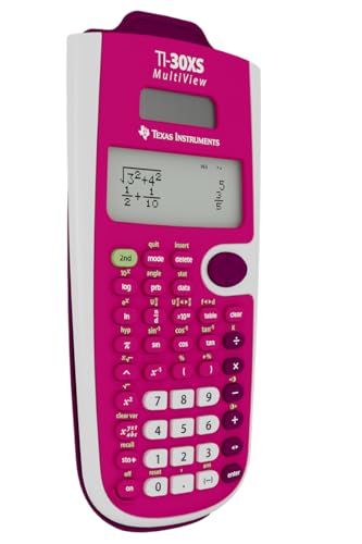 Texas Instruments TI-30XS MultiView Scientific Calculator, Pink