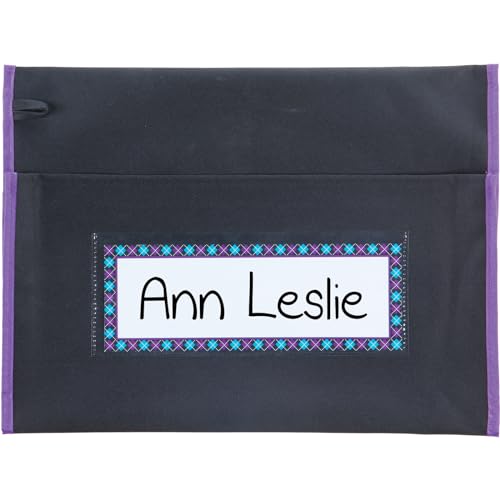 Really Good Stuff Classic Student Book Collection Chair Pockets, 6-Pack