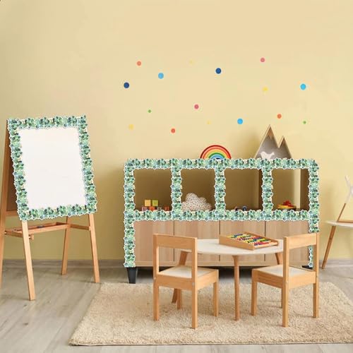 FIXED UP FINDS for 98ft Eucalyptus Die-Cut Border Trim for Bulletin Boards, Classroom, Photo Wal...