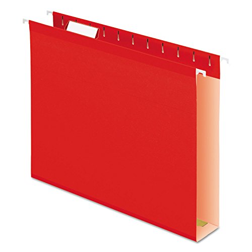 Pendaflex Extra Capacity Reinforced Hanging File Folders with Box Bottom