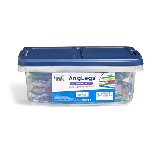 hand2mind AngLegs Classroom Set with 30 Protractors