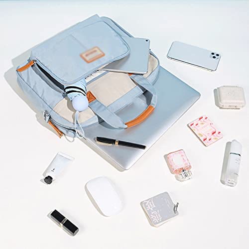 FMOPQ Laptop Bag Case Carrying Sleeve Cover Shoulder Messenge for Fashion Girl Handbag (Color : B, Size : 13.3-14.1 inch) (C 13.3)