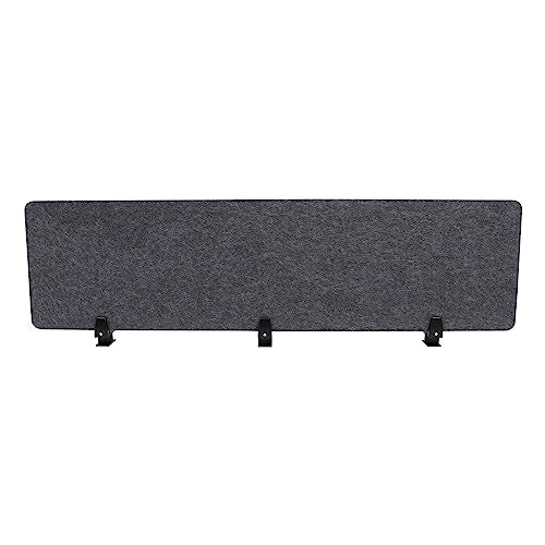 Desk Divider, Sturdy & Stable Portable Partition,Movable Privacy Panel Partition for Home Office, Student, Classroom, Study, Freestanding, Scratch-Resistant,Charcoal Gray