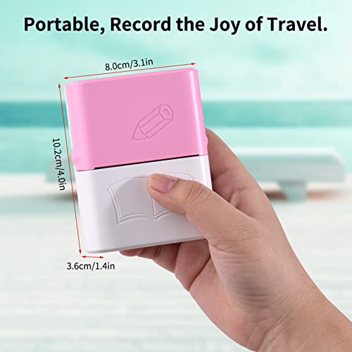 HBCDAAQ Mini Wrong Question Printer Portable Pocket Thermal Printer Photo Text Web Printer Inkless Printing(Blue)