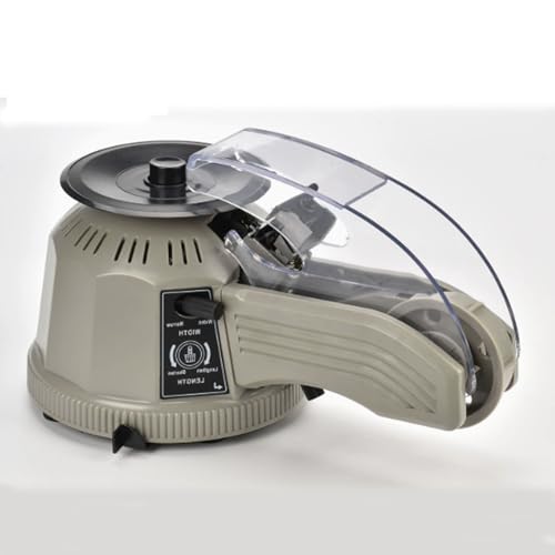 Hiedmeil Automatic Tape Dispenser, Rotary Disc Cutting Machine for 5-25mm Width Tape, Adjustable 6-60mm Cutting Length, Ideal for Office, School, and Factory Use