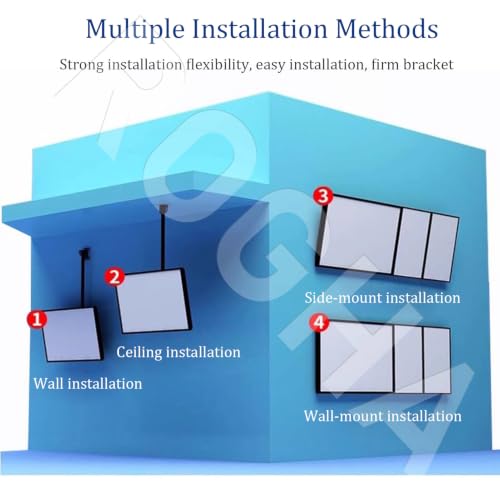ROGHA LED Illuminated Poster Frame LED Advertising Projector Light Box Signboard Horizontal-60X100cm