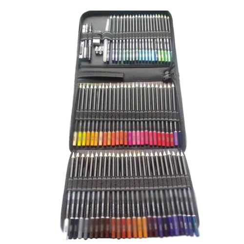 ZYQHMY 78 Pieces Of Water-soluble Colored Pencil Set, Art Painting Graffiti Colored Pencil Set