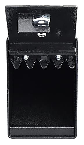 Protex Safe Protex Drop Box Safe (SDB-100)-Black, for Cash, Checks and envelopes, Saw-Toothed Baffle to Protect Slot, Powder Coated Finish, 4 Pre-drilled anchoring Holes