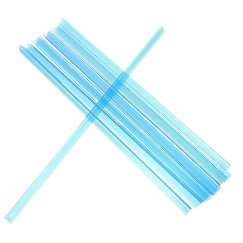 Binding Bars 50Pcs Transparent Slide Binder Clips Plastic Binding Bars Pull Rod for Document Organization Strong File Storage