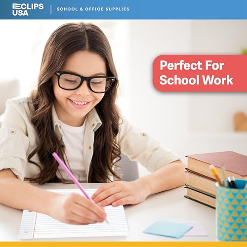 Loose Leaf Paper College Ruled Notebook Paper College Ruled Lined Writing Filler Paper 10.5” x 8” 2400 Sheets 100 Sheets Per Pack 60 gsm (24 Pack)