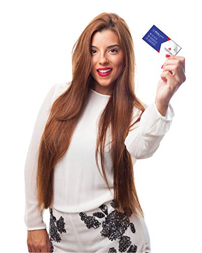 1,000 Self Adhesive Magnetic Business Card Magnets 20 mil Peel and Stick. Free Shipping!
