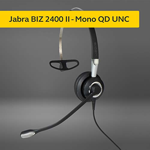 Jabra Biz 2400 II QD Mono UNC 3 in 1 Wired Headset