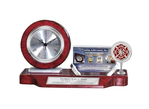 Fire Fighter nameplate fire academy Graduation Gift Promotion Firefighter