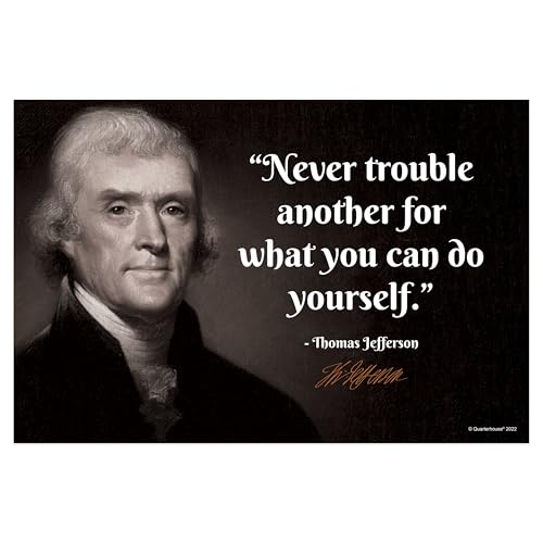 Quarterhouse 8 Poster American President Quotes Classroom Set