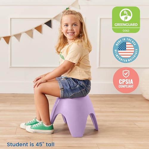 ECR4Kids Dry-Erase Rectangular Activity Table with 2 Chairs, Adjustable, Kids Furniture, Grey, 3-Piece