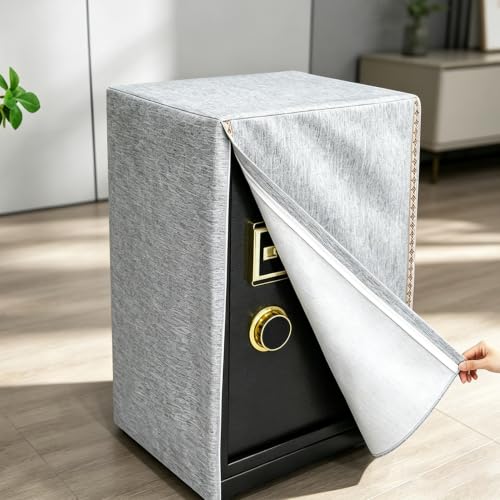 Customizable Minimalist Style Safe Cover Disguise with Double-zipper Design